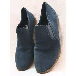 Blue Suede Shoes HUSHPUPPIES 10 Flats Loafers Booties Comfort  Business Office